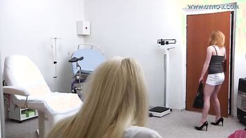 Ryta (19 yo) went to her gynecologist