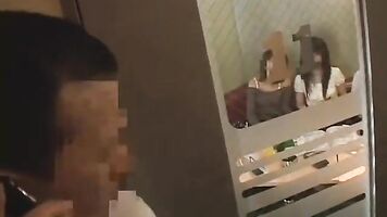 Japanese wive was rough fucked for an illegal homemade brutal forced family porn video.