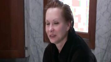 A drunk young woman is subjected to a violent rape sex video where she is forced to endure a brutal session.