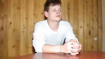 Sucking dick in a forced fucked and anal porn.
