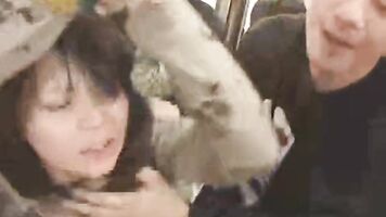 Young blonde girl exposed to rough sex in free rape porn movie.