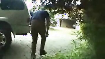 The drunken amateur in the forced family porn movie, could not help herself in the middle of all that brutal raging.