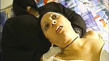 4. A forced family porn movie that triggers a violent sex scene with a mom and a dick.