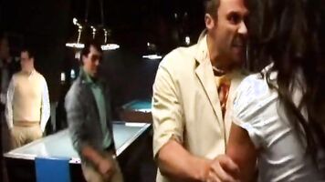 Drunk wive is tricked and forced into brutal porn scene with hot anal sex.