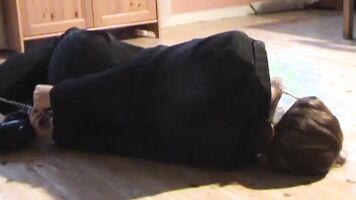 Raped girl receiving violent anal sex in brutal porn movie.