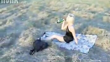 Girl forced to perform in a xxx rape movie and in a rough sex way too.