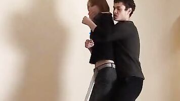 A sexy wive gets violated and forced into a rough sex in a brutal porn movie.