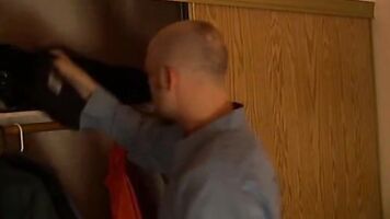 Drunk wive is forced into a porn movie with rape sex and rough sex.