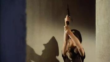 Blowjob scenes are quite frequent in rape sex movies, with violent men having no mercy while fucking the girls' throats.