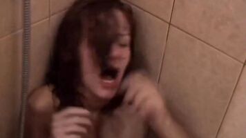 Drunk amateur is violated by a cock in a rough anal forced sex movie.
