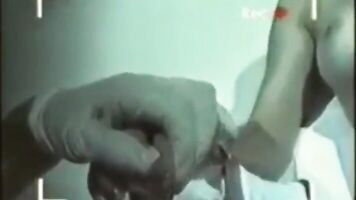 An oral sex scene with a brutal fuck and a drunk girl.