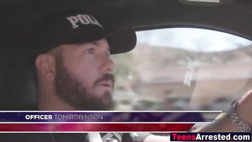 Black hooker has to fuck corrupt cop not to go to jail