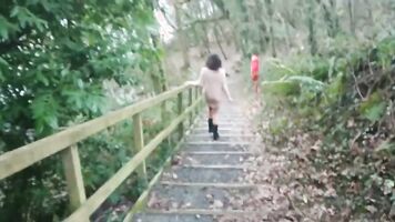Shameless indian hottie has risky sex in public by the lake while strangers watch desi chudai POV Indian