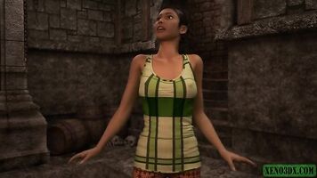 Secrets in the Crypt. 3D hentai
