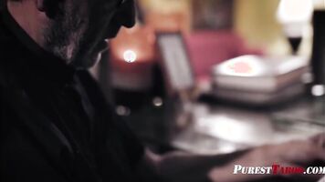 Unholy Priest Blackmails The Bride In The Church - Gia Paige
