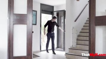 Tied Up Maid Fucked By Intruder- Valentina Bianco