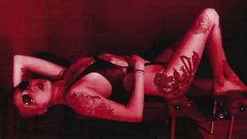 Earn And Eat Your Own Cum-Beautfiul Tattooed Asian Dominatrix Edges A Slave While Facesitting Him and Whipping His Balls, Makes Him Eat His Own Cum
