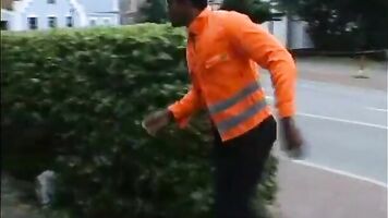 she turns on a garbage collector