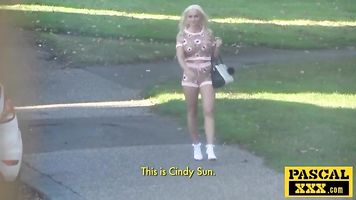 Blonde Finnish Bimbo a. and Ass-fucked - Cindy Sun, Pascal White