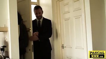 Busty British Whore Punished For Showing Up Late - Brooklyn Blue, Pascal White