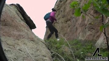 Hottest Hiking 3some! Alex Legend Fucks Sarah Shevon & Penny Pax!