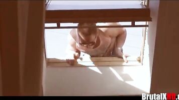 Blonde teen likes it rough-Roleplay