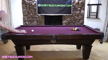 Karla Kush Cheats at Pool & Gets Roughly Face Fucked & Pussy Pounded as Punishment