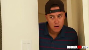Tanned Stepsis Brutally Fucked By Pervert Brother