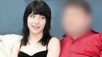 Piss waterboarding and rough anal for petite goth masochist