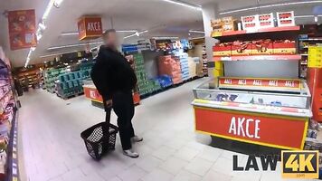 LAW4k. Teen doesnt understand why but cops fuck her in security station
