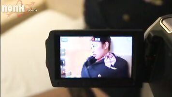 Blowjob and oral sex taken to degrading levels with girl gagging on brutal dicks.