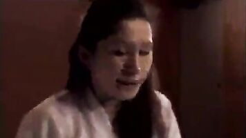 The blowjob was not enough for him and he wanted to cum in her mouth,