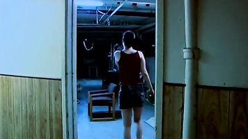Young wive gets brutally forced with a dick down her throat in a brutal and violent rape porn video.